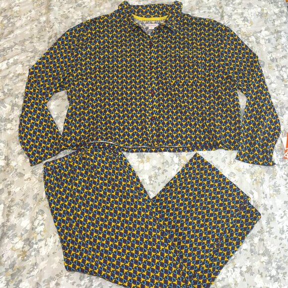 Refinery29 Women’s Printed Pajama PJ Sleep Set – Size Large – New with Tags - Picture 1 of 5
